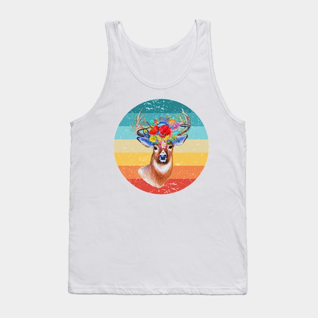 Gypsy Deer Tank Top by Queen of the Minivan